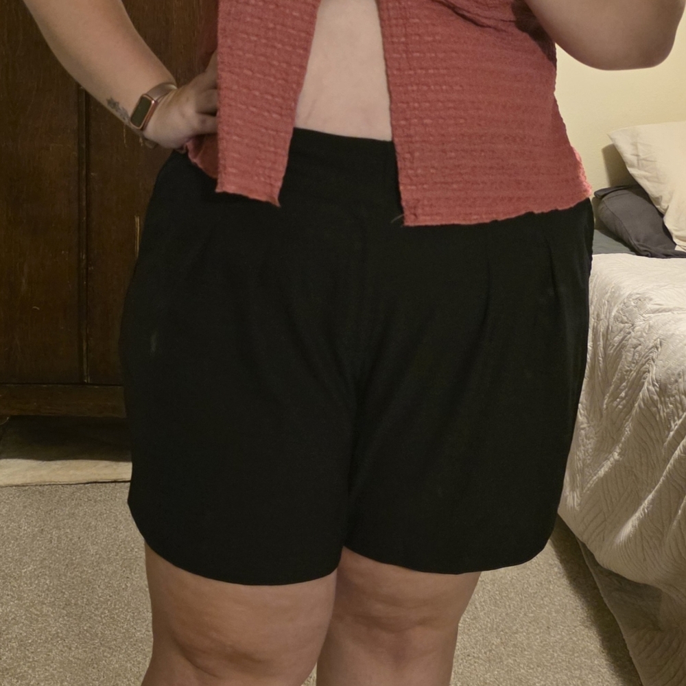 torrid Black High Waist Shorts